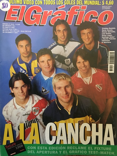 El Gráfico, N° 4113  Revista Fútbol Argentino, Cb