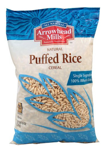 Arrowhead Mills Cereal De Arroz Natural Inflado 6 Oz [paquet