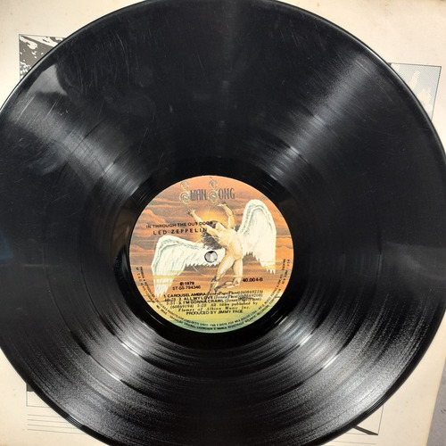 Imagem 8 de 10 de Vinil Lp Led Zeppelin In Through The Out Door Com Encarte