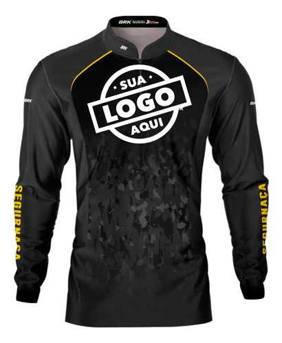 Kit 5 Camisas Personalizadas Uniforme Profissional Segurança