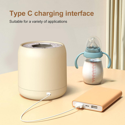 Batidora Eléctrica Fórmula Bebé Usb Automática 3 Modos