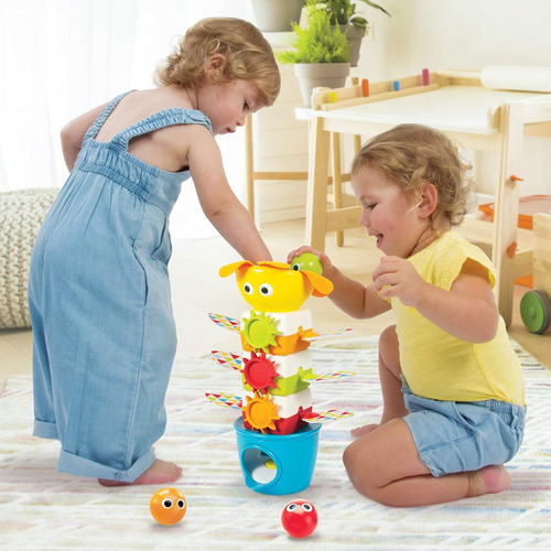 Yookidoo Juguete Apilador De Bolas Musicales Para Bebés. Col