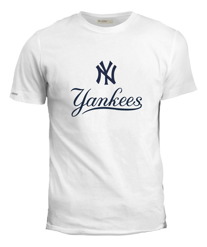 Camisetas Estampada New York Yankees Béisbol Baseball Ink