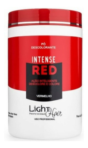 Po Descolorante Intense Red Vermelho Light Hair 250g