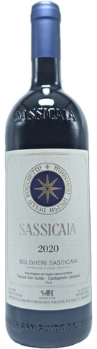 Vinho Sassicaia Bolgheri Toscana Itália 2020