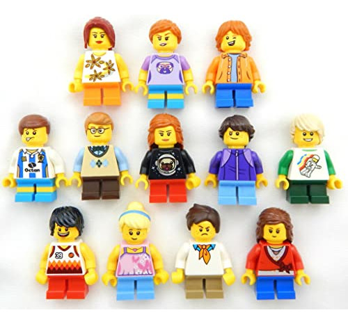 5 Nuevas Minifiguras Lego Random Kid - Minifiguras Para Niñ