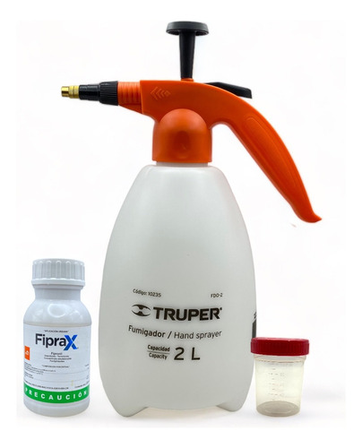 Control De Plagas  Fiprax + Fumigadora + Dosificador