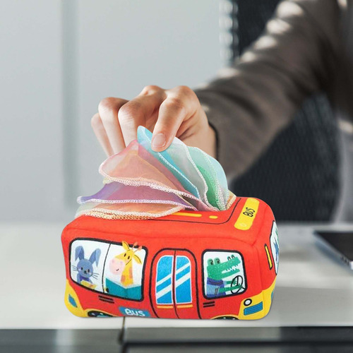 Caja De Pañuelos Para Bebés Con Relleno Suave, De Alto Contr