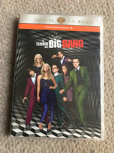 Dvd The Big Bang Theory Temporada 6 Original