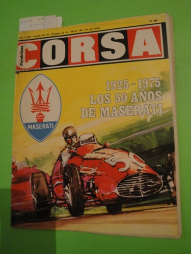 Corsa 484 Formula 2 4 Maserati Bricklin Shadown Motocross