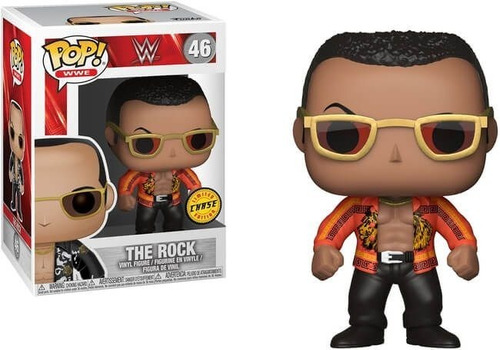 The Rock Funko Pop Wwe 46 La Roca Chase