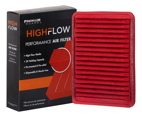 Highflow Pa5625x, Alto Flujo, Filtro De Aire De Motor D...