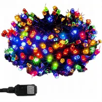 Comprar Guirnalda De Luces De Navidad, 20m 200led 8 Modos,