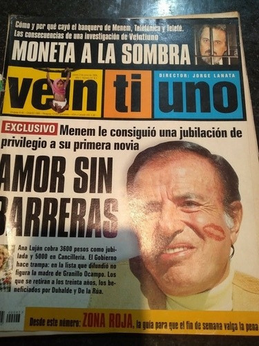 Revista Veintiuno Coppola  3/ 6 1999 N47