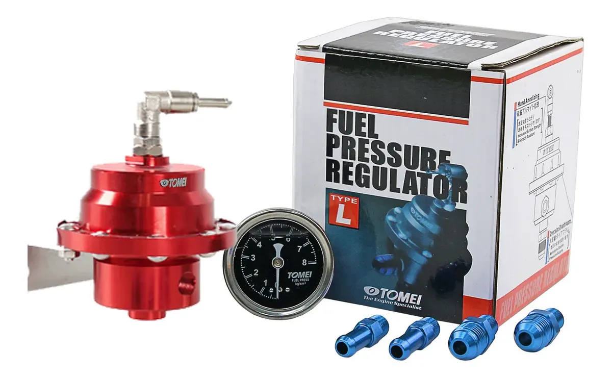 Regulador Rojo De Presión De Gasolina Tomei