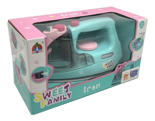 Plancha Con Roceador Luz Y Sonido 18 Cm Art 5301 Loonytoys