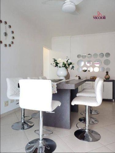 Apartamento Com 3 Dormitórios À Venda, 104 M² Por R$ 600.000,00 - Canto Do Forte - Praia Grande/sp - Ap2090