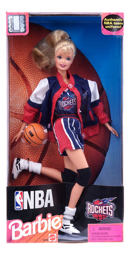 Barbie Nba Rockets 1998 Edition