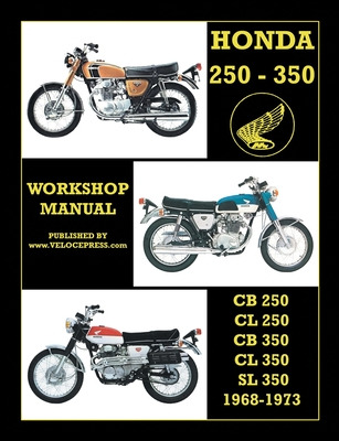 Libro Honda Cb250, Cl250, Cb350, Cl350 & Sl 350 1968 To 1...