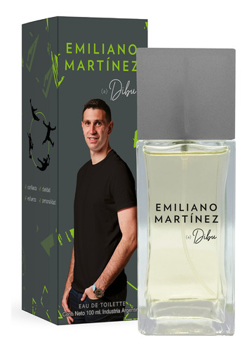 Perfume Hombre Dibu Emiliano Martinez Eau De Toilette 6c