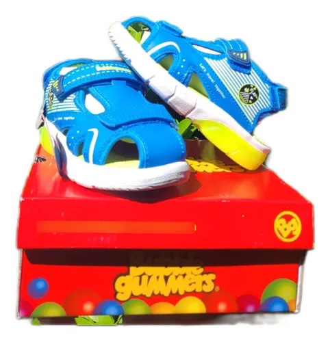 comprar Sandalias (chalas) Bubble Gummers Con Luces Para Niño
