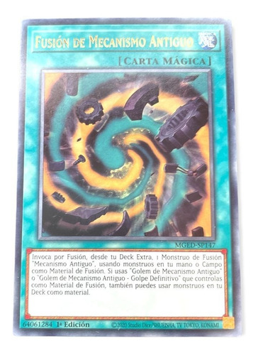 Yugioh Fusion De Mecanismo Antiguo Mged