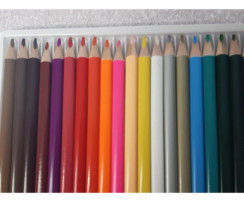 Lapices Colores Tryme Markcolor Con Sacapuntas 24 Pzas