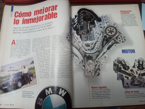 Revista Parabrisas 211 1996 Bmw Serie 7 V8.leer Bien