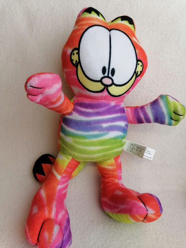 Peluche Original Garfield Colores Toy Factory 24 Cm. 