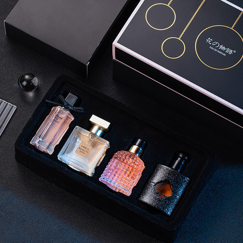Perfume De Mujer Sets De Fragancia Duradera 4 Pcs Regalo