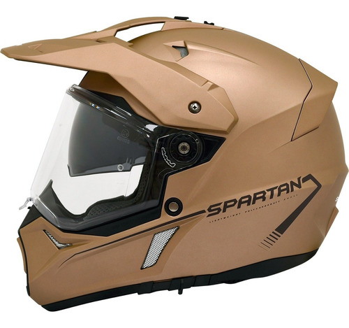 Imagen 2 de 7 de Casco Spartan Wolf Ds Solid
