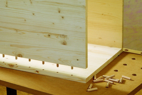 Imagen 2 de 2 de Tarugos De Madera 6 X 30 Mm Wolfcraft (200 U)