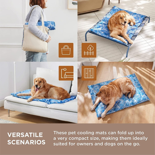Imagen 3 de 6 de Tapete De Refrigeración Para Perros Grandes