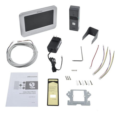 Video Portero Hikvision Analógico Pantalla Lcd A Color
