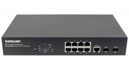 Switch Intellinet 561167 Gigabit Ethernet 8 Puertos 20 Gb /v
