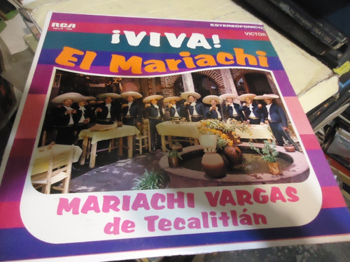 Mariachi Vargas De Tecalitlan Viva El Mariachi Lp