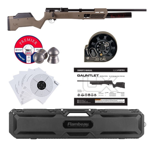 Rifle Pcp Umarex Gauntlet 2 .22 Estuche/pointed Xchws C