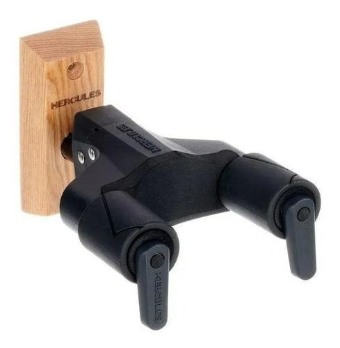 Suporte P/ Guitarra De Parede Com Trava Ags Hercules Gsp38wb Cor Preto
