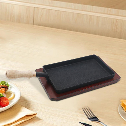 Plancha De Hierro Fundido, Sartén Para Tortilla, Base
