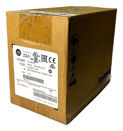 22a-a4p5n114 Allen Bradley Ac Drive Com Nf