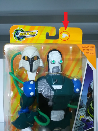 Action Man 2 Robot X Cyborg Roborts X
