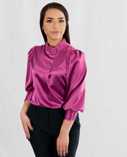 Blusa Missing 112e004 Magenta