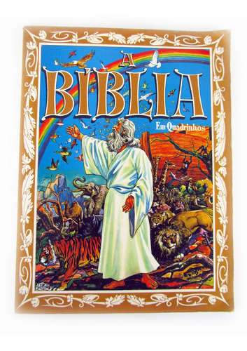 Livro Revista A Bíblia Em Quadrinhos Antigo Testamento 1981