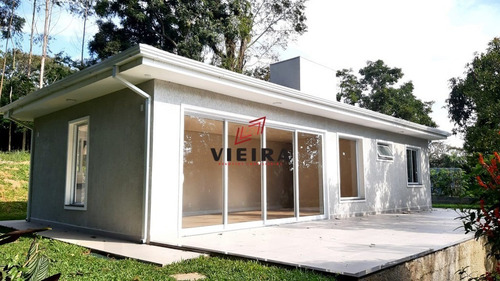 Imagem 4 de 15 de Chácara Com 2300 M², Em Condomínio Casa Novinha!!! - 3693-1