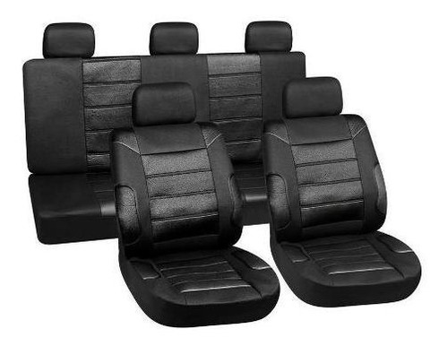 Funda Cubreasiento Universal Negro Completo