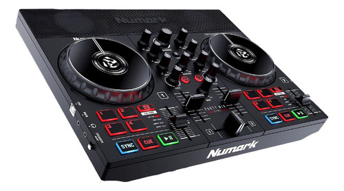 Controlador Dj Con Bafles Y Luces Numark Partymix Live