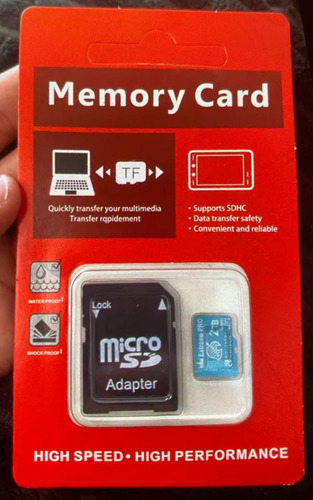 Tarjeta De Memoria Tf 2tb 100mb/s Para Nintendo Switch U3 4k