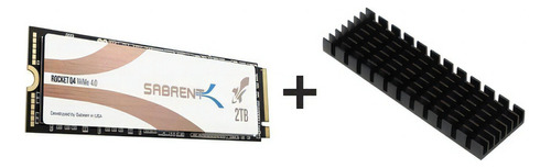 Unidade sólida SSD interna Sabrent 4 SB-RKTQ4-2TB de 2 TB