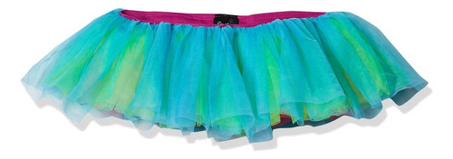 Leg Avenue Tutu De Organza Arco Iris Para Mujer, Talla Unica