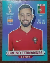 Comprar Panini Fifa World Cup Qatar 2022 Azul Bruno Fernandes